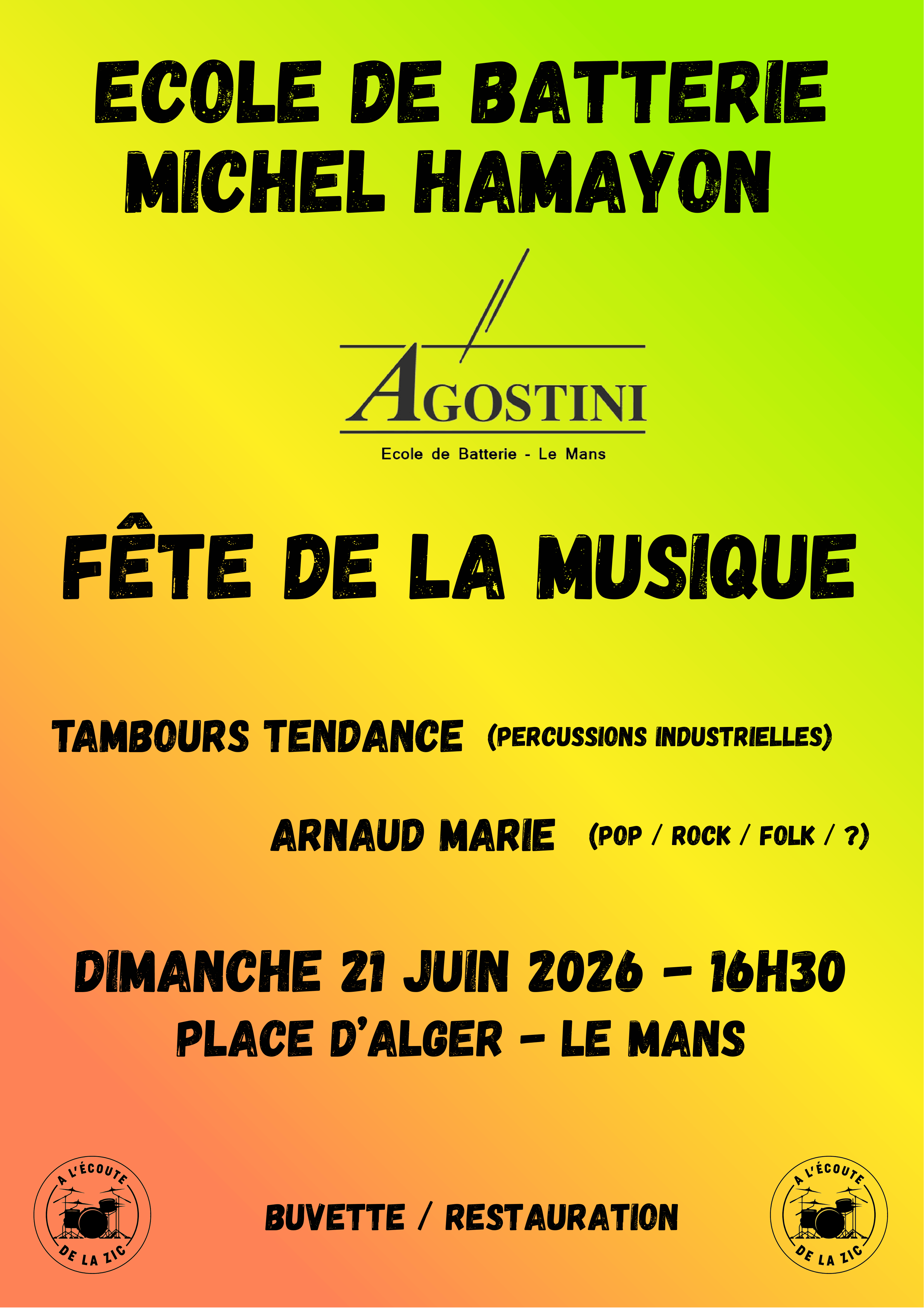 fête de la musique 2026- michel HAMAYON